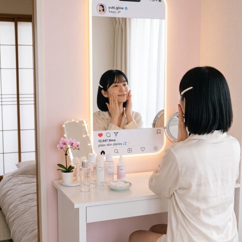 Customer @sophia_rae sharing their Insta Mirror